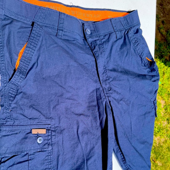 Navy Blue Mens Shorts - Picture 1 of 1